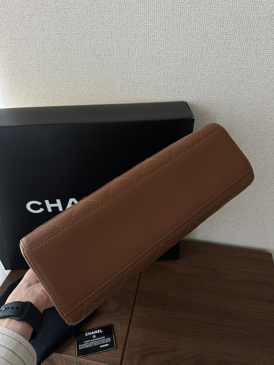 Chanel Caramel Turn Lock Shoulder Bag 🍫 | Classic Sweetness with Timeless Glamour