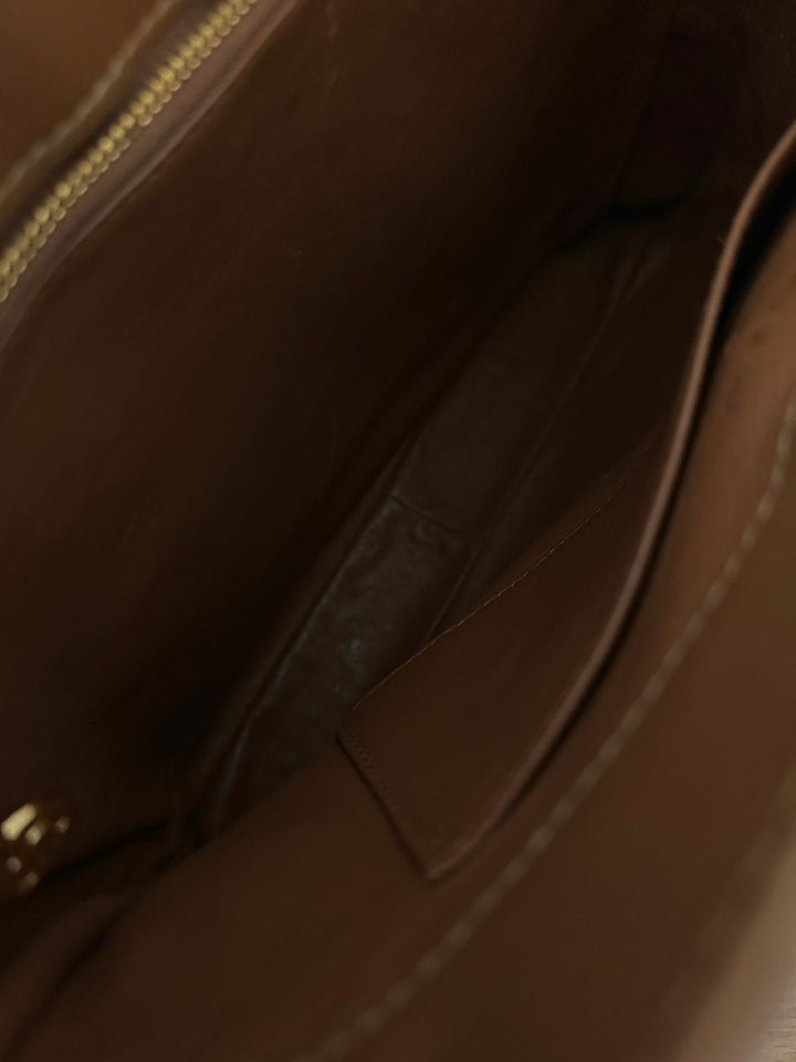 Chanel Caramel Turn Lock Shoulder Bag 🍫 | Classic Sweetness with Timeless Glamour