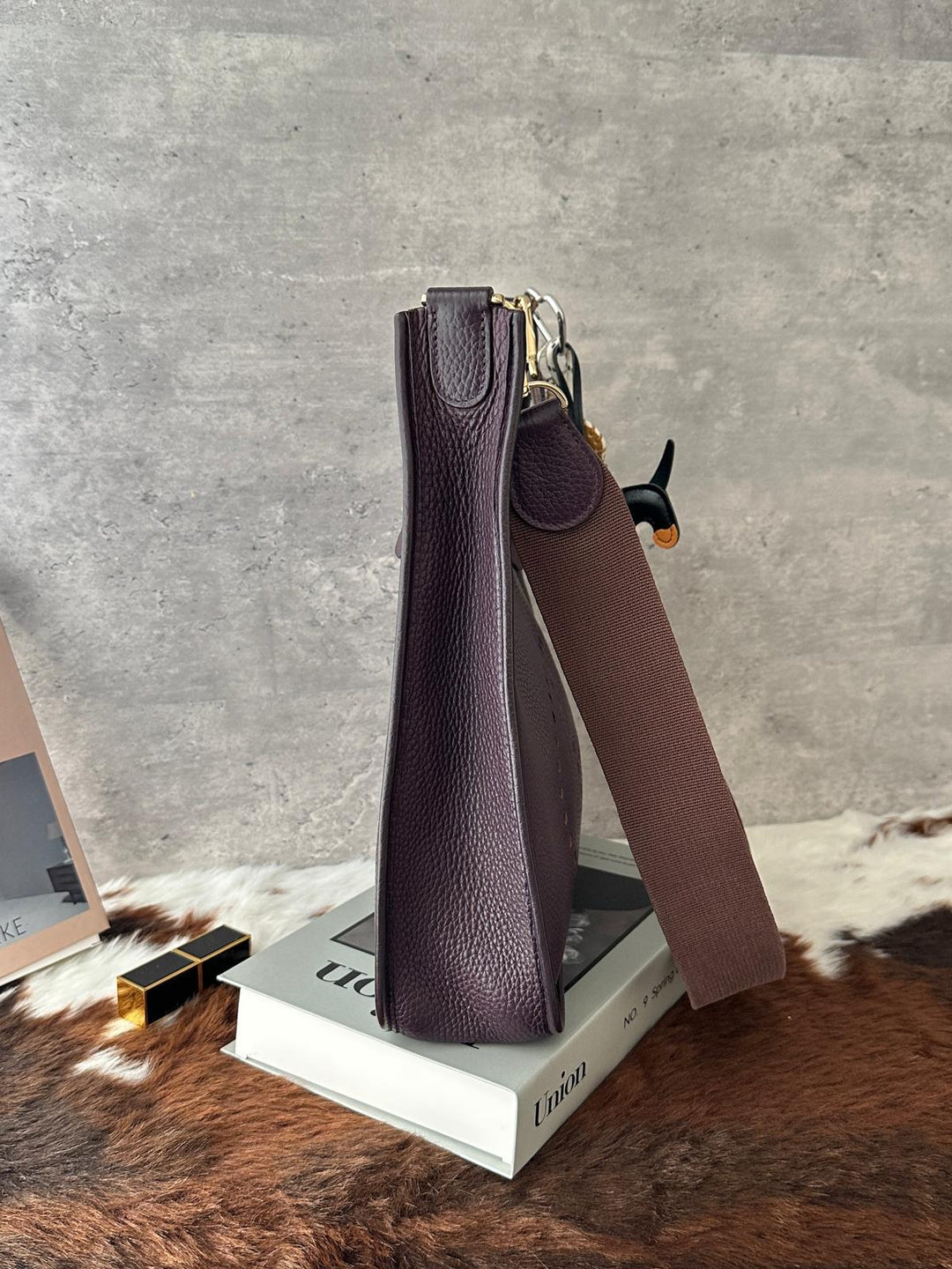 Hermès Evelyne I Taurillon Clemence Shoulder Bag 🤎｜Perforated H Logo・Taurillon Clemence Leather・Effortless Everyday