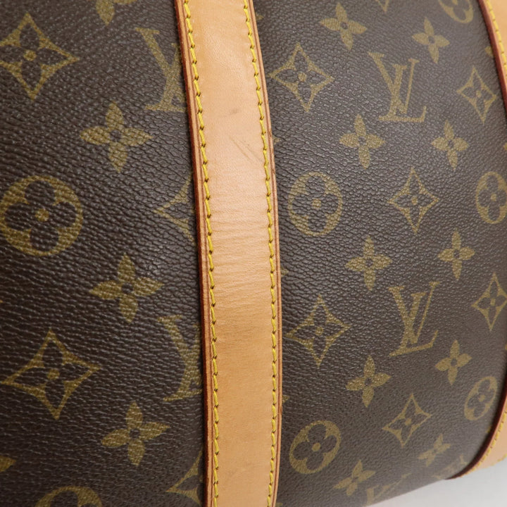 Louis Vuitton Monogram Keep All Bandouliere 55 Boston Bag M41414