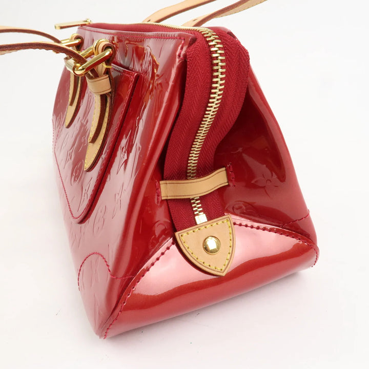 Louis Vuitton Vernis Rosewood Avenue Hand Bag Pomme D'Amour M93507