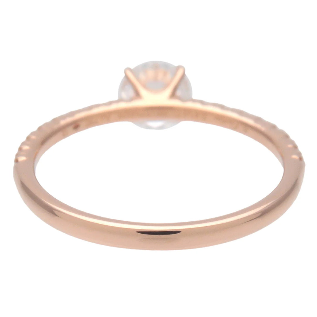 Cartier Etincelle Half Eternity 1P Diamond Ring 0.41ct K18PG US3.5 Used