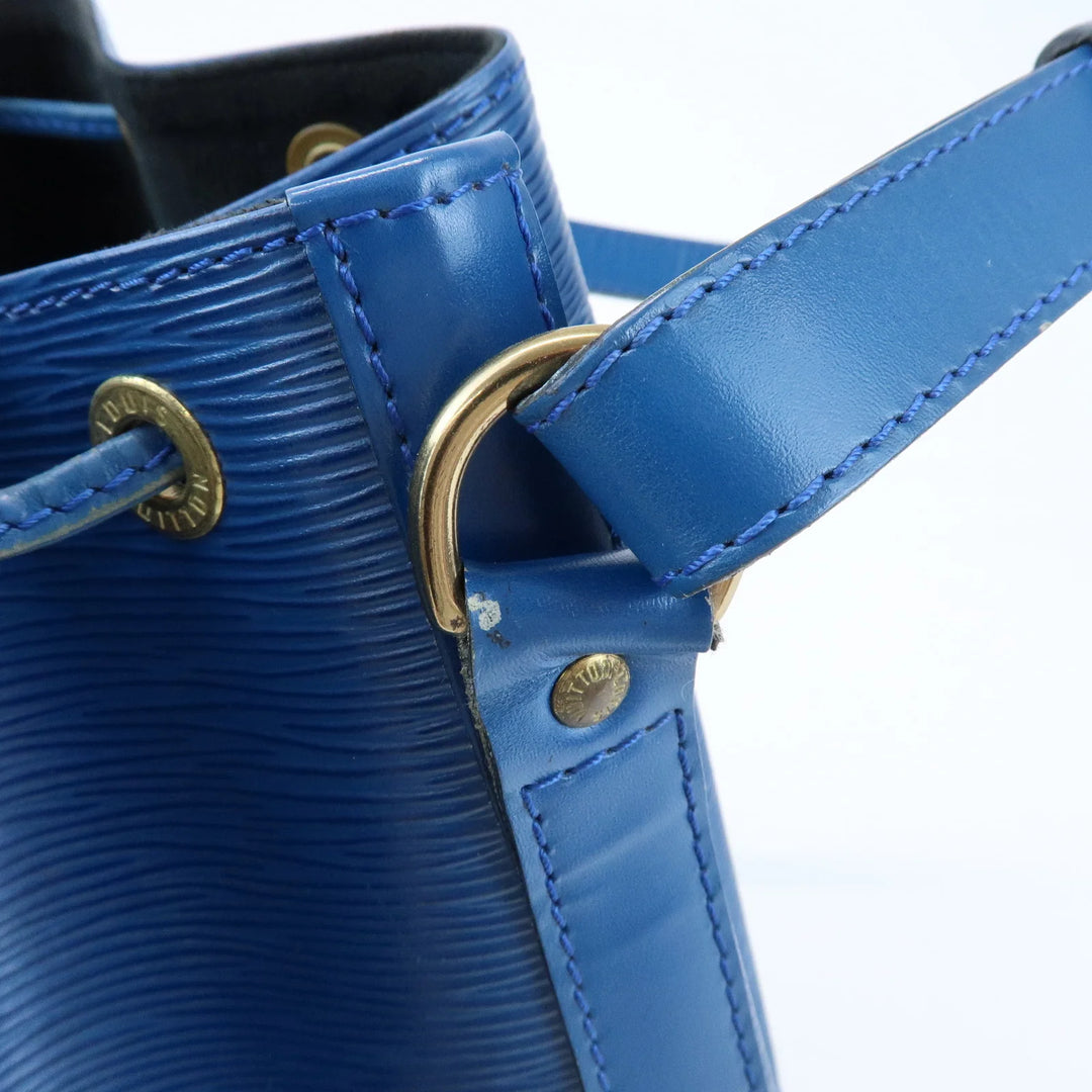 Louis Vuitton Epi Leather Noe Shoulder Bag Toledo Blue M44005