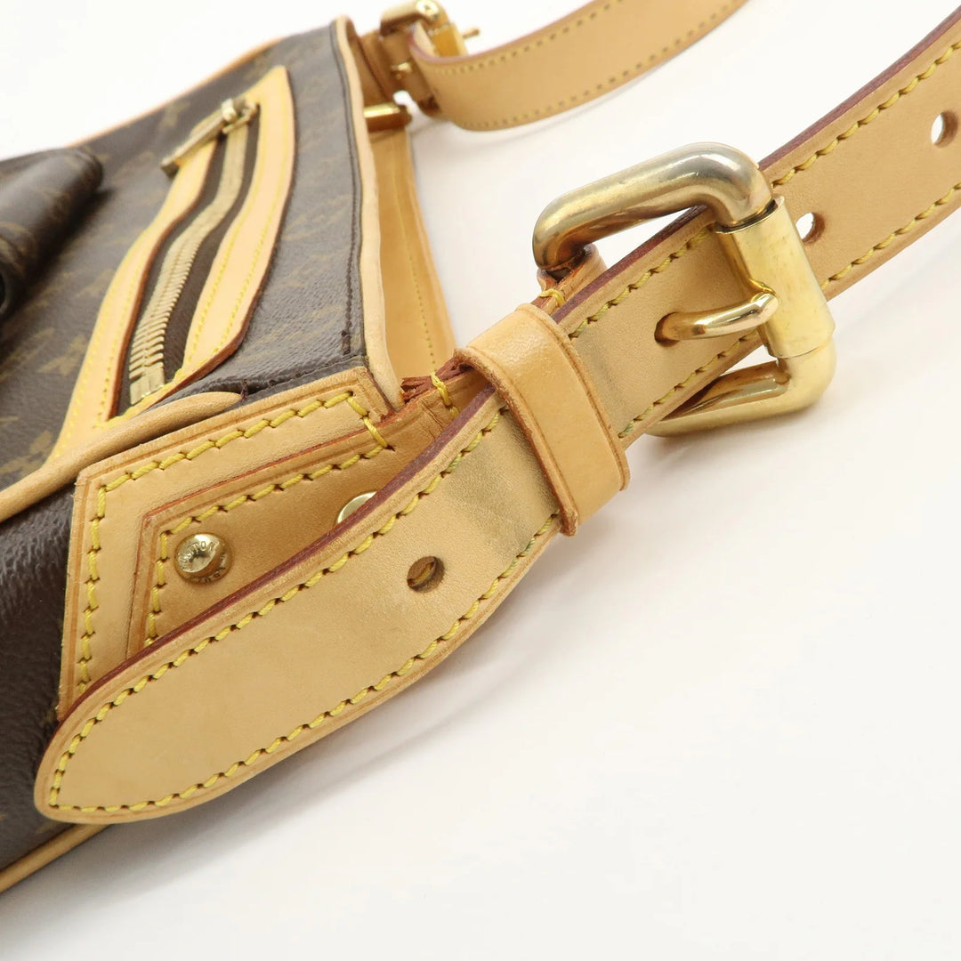 Louis Vuitton Monogram Hudson GM Shoulder Bag Crossbody Bag M40045