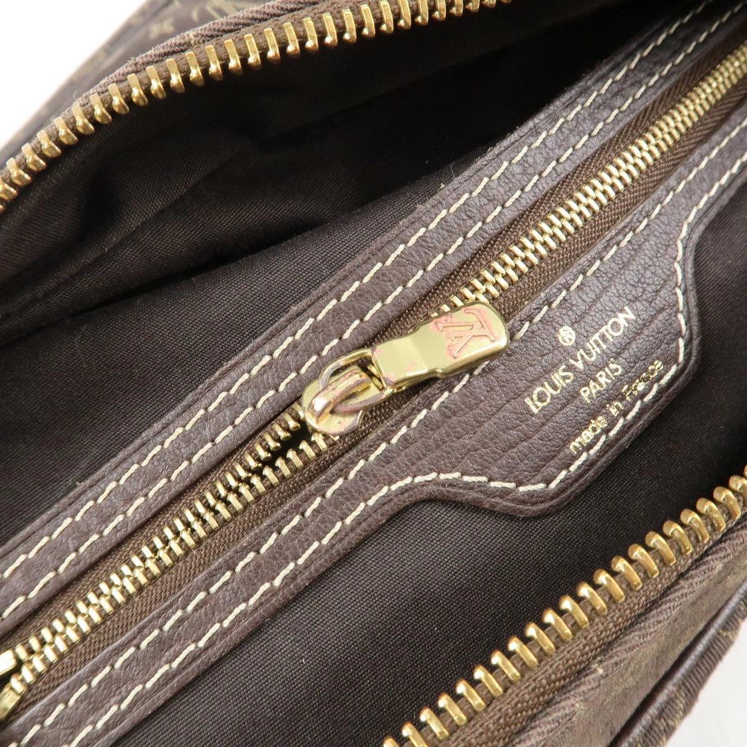 Louis Vuitton Monogram Mini Lin Boulogne Shoulder Bag Brown M95225 Used