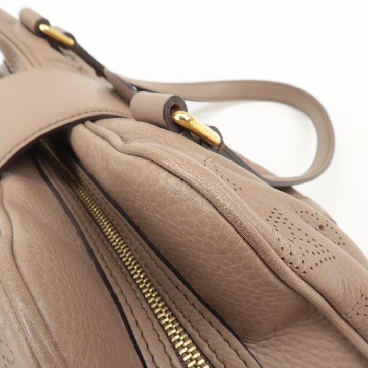 Louis Vuitton Monogram Mahina Lunar PM Shoulder Bag Sables M93433 Used