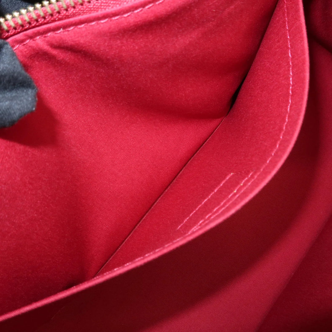 Louis Vuitton Vernis Rosewood Avenue Hand Bag Pomme D'Amour M93507