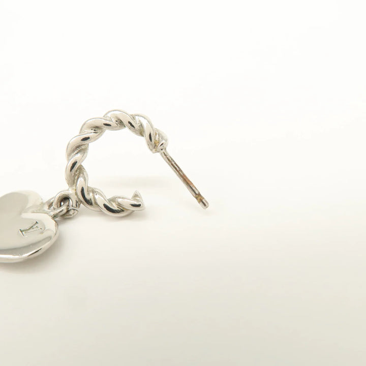 Louis Vuitton Bookle Doreille Sweet Monogram Earrings Silver M65677