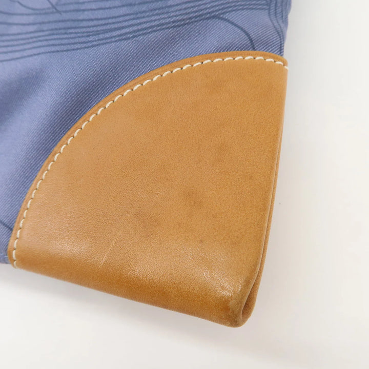 Hermes Silky City PM Silk Leather Shoulder Bag Crossbody Bag