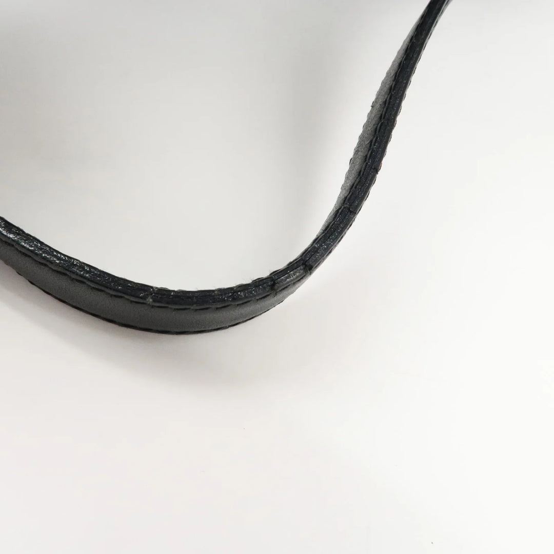 CHANEL New Travel Line Nylon Jacquard Leather Vanity Bag A15829 Used