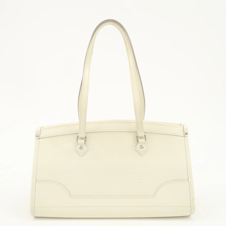 Louis Vuitton Epi Madeleine PM Hand Bag Ivoire White M5933J Used