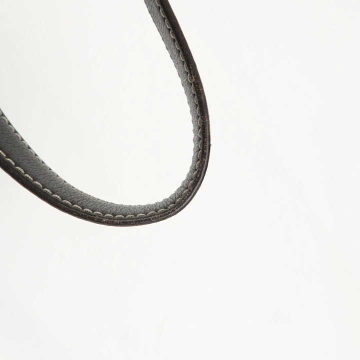 LOEWE Anagram Suede Leather Shoulder Bag Crossbody Bag Brown