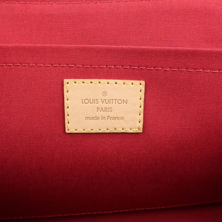 Louis Vuitton Vernis Rosewood Avenue Hand Bag Pomme D'Amour M93507