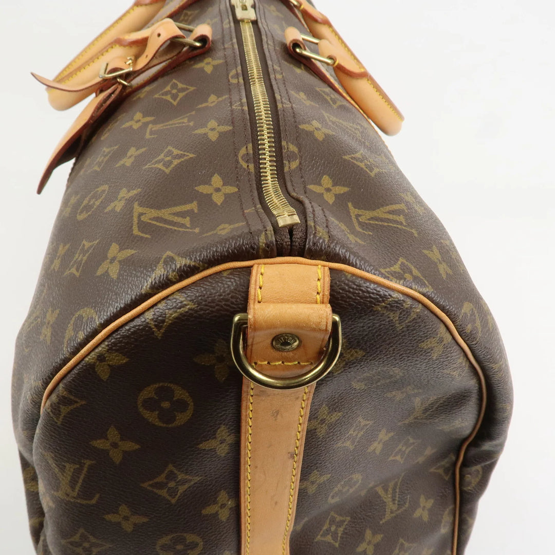 Louis Vuitton Monogram Keep All Bandouliere 55 Boston Bag M41414