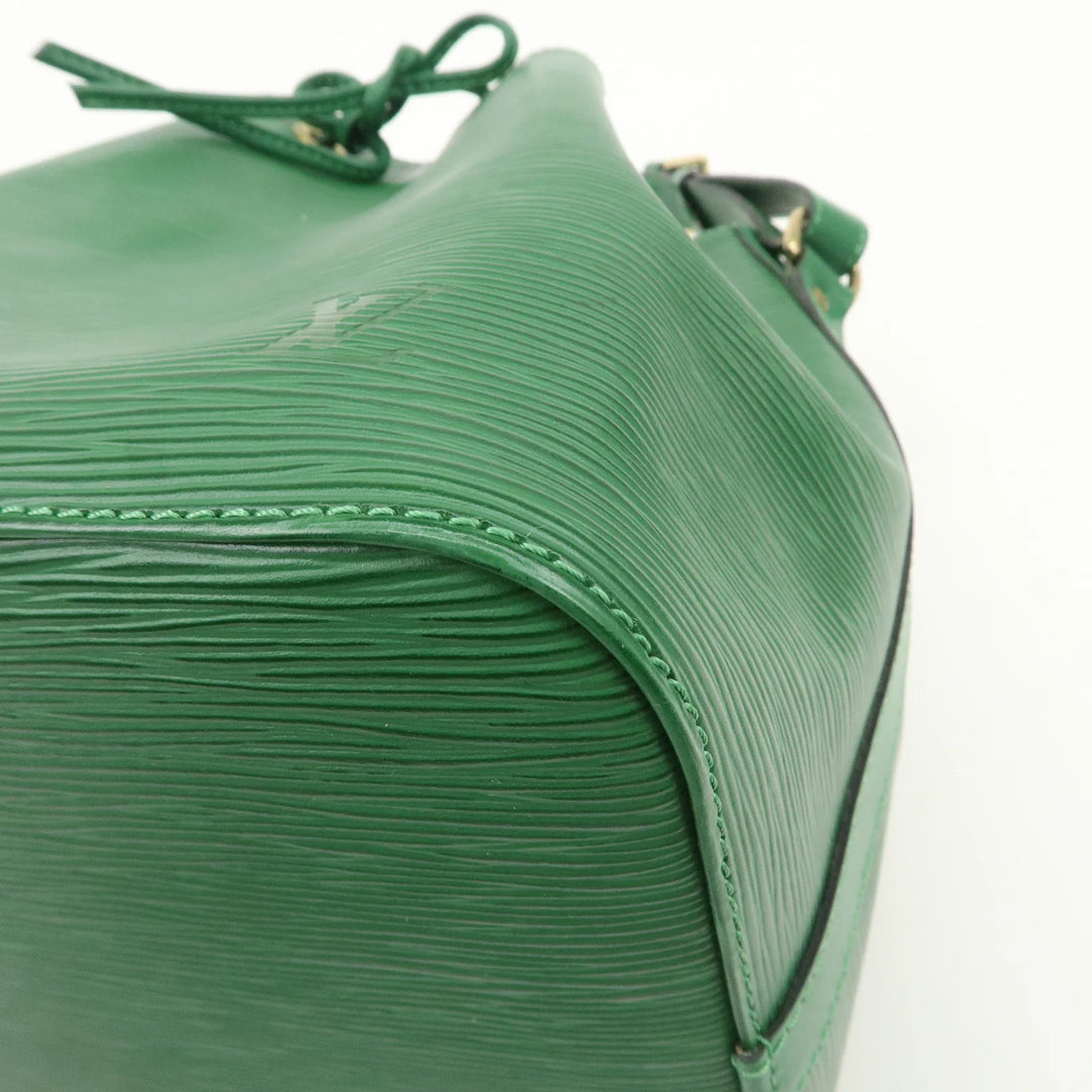 Louis Vuitton Epi Petit Noe Shoulder Bag Borneo Green M44104