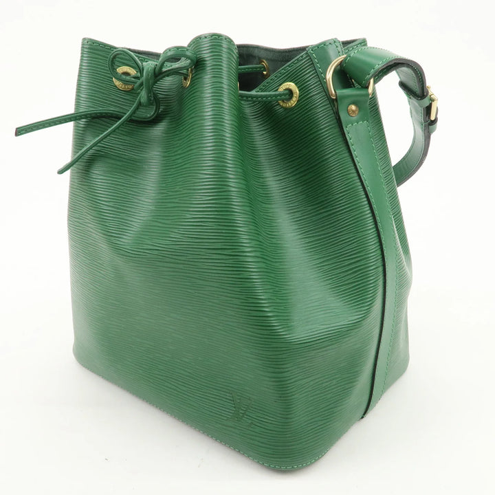Louis Vuitton Epi Petit Noe Shoulder Bag Borneo Green M44104