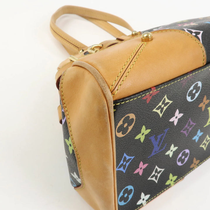 Louis Vuitton Monogram Multicolor Claudia Hand Bag Noir M40194