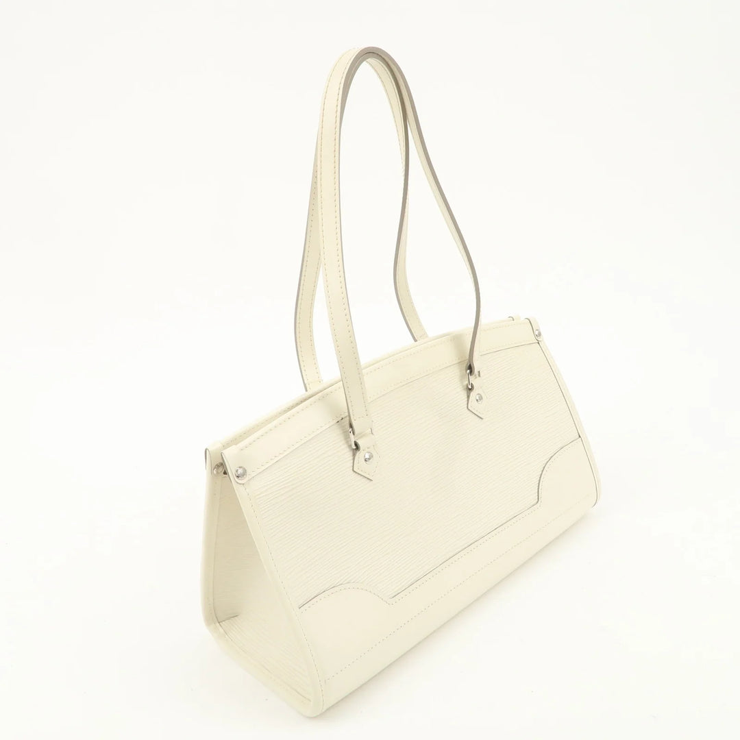 Louis Vuitton Epi Madeleine PM Hand Bag Ivoire White M5933J Used