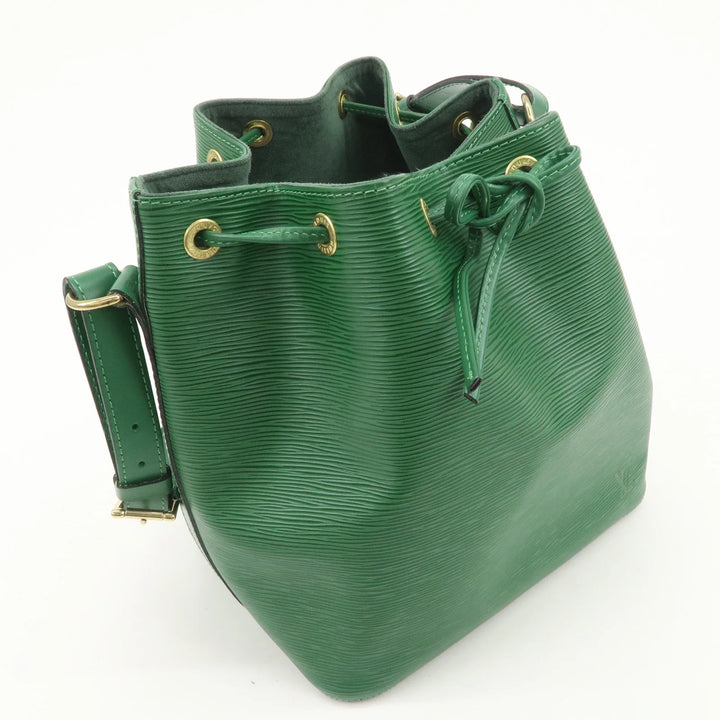 Louis Vuitton Epi Petit Noe Shoulder Bag Borneo Green M44104