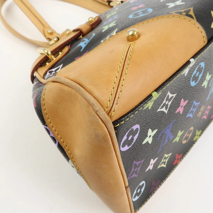 Louis Vuitton Monogram Multicolor Claudia Hand Bag Noir M40194