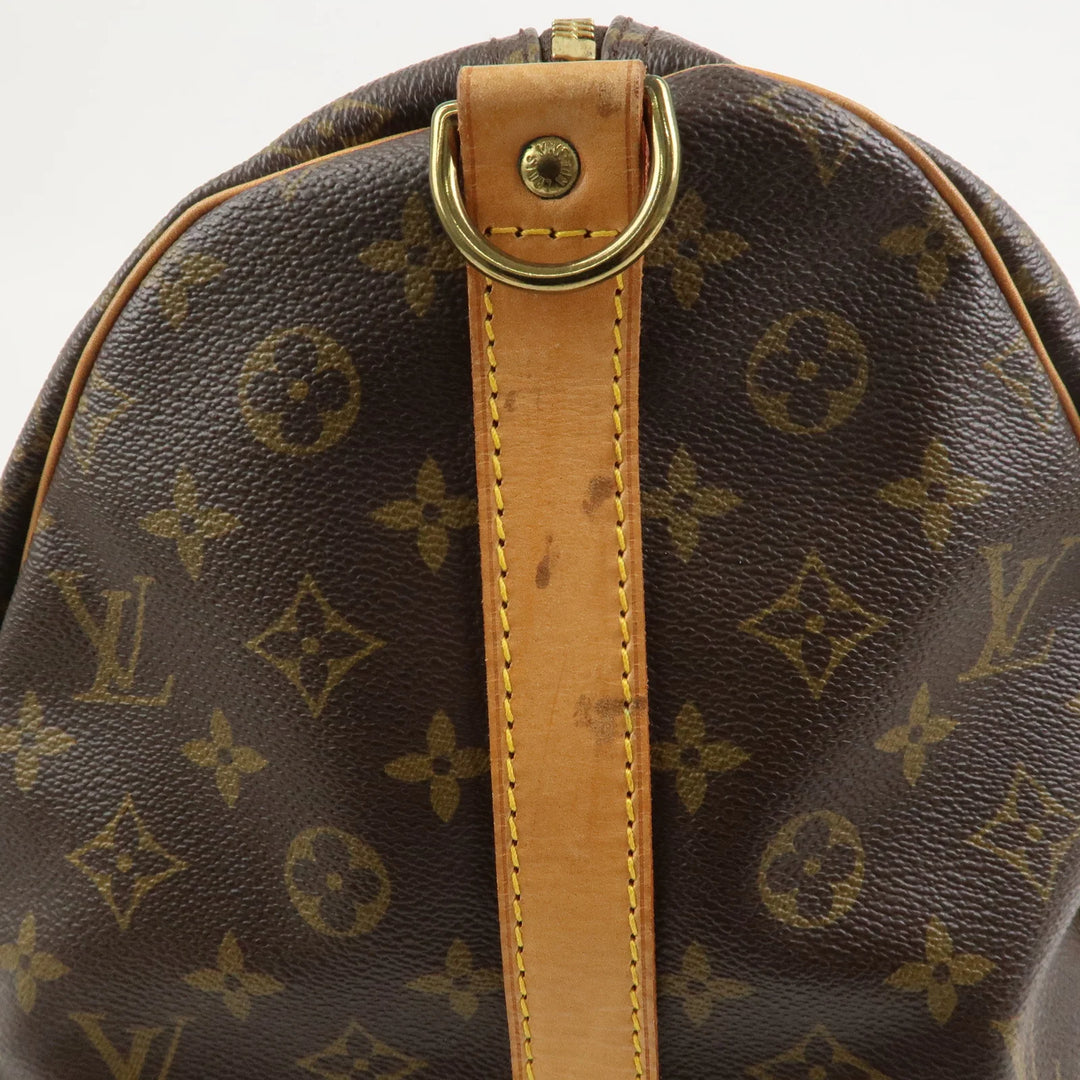 Louis Vuitton Monogram Keep All Bandouliere 55 Boston Bag M41414