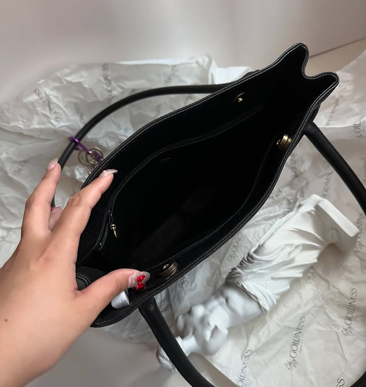 CHANEL Caviar Leather Large CC Tote（Black）｜Work-to-Weekend Essential 🖤👜