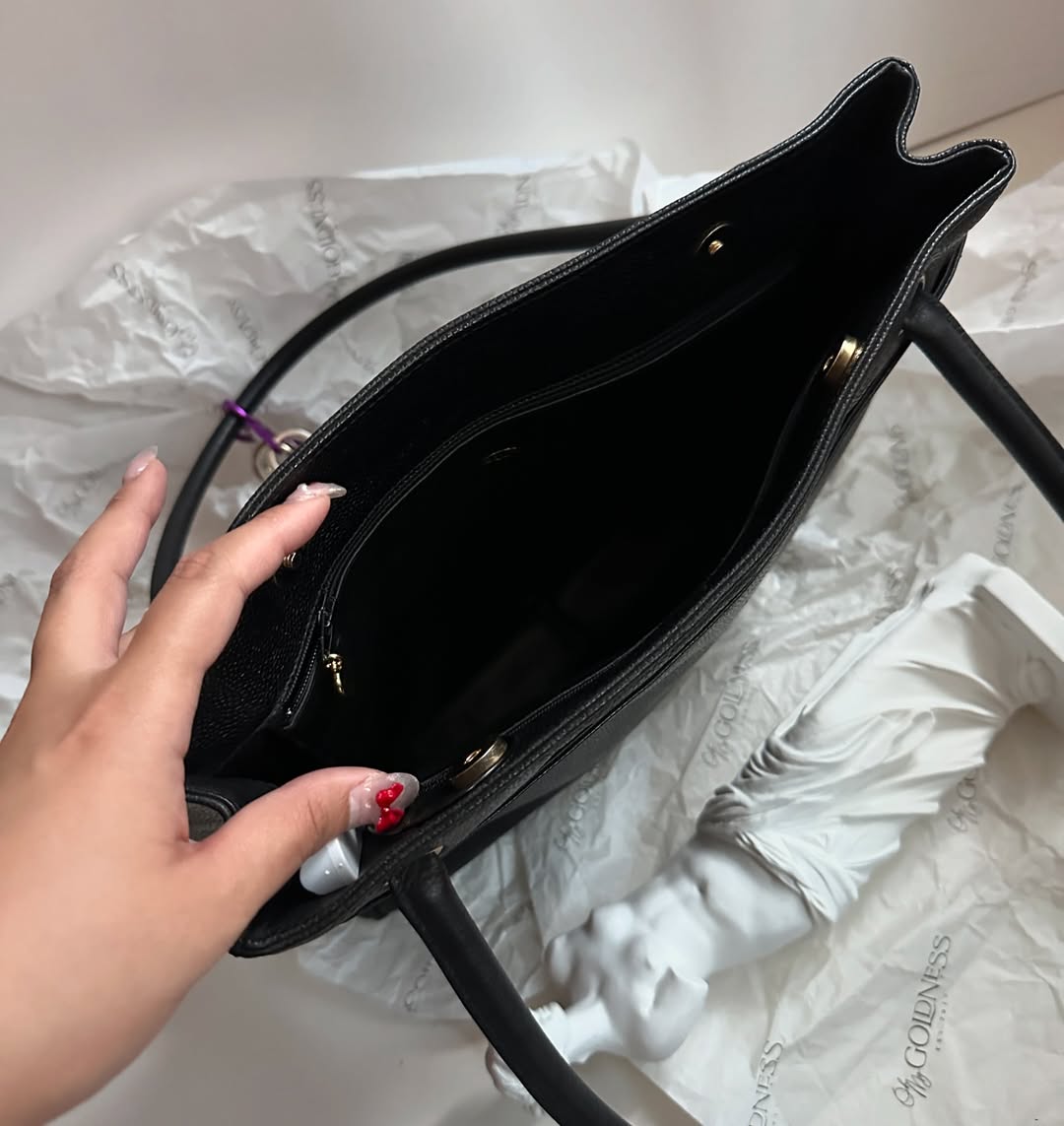 CHANEL Caviar Leather Large CC Tote（Black）｜Work-to-Weekend Essential 🖤👜