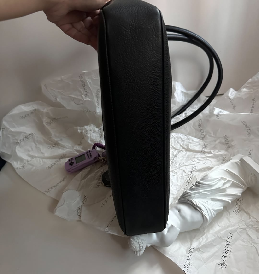 CHANEL Caviar Leather Large CC Tote（Black）｜Work-to-Weekend Essential 🖤👜