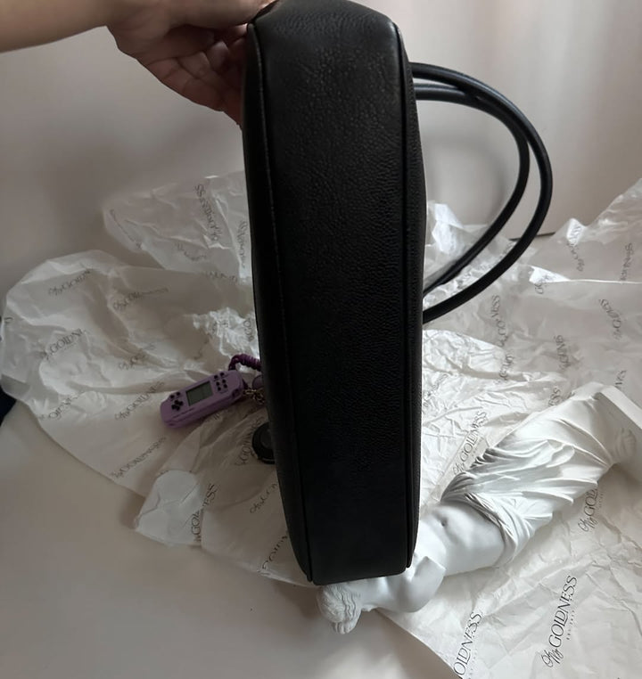 CHANEL Caviar Leather Large CC Tote（Black）｜Work-to-Weekend Essential 🖤👜