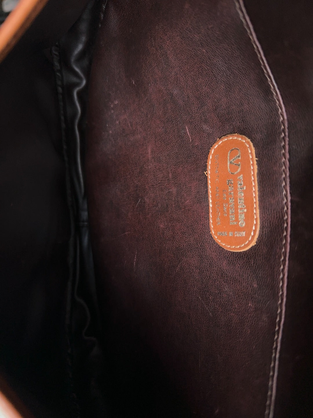VALENTINO Twin-Compartment Saddle Bag 🐻 Ultra Rare Double-Sided Stunner