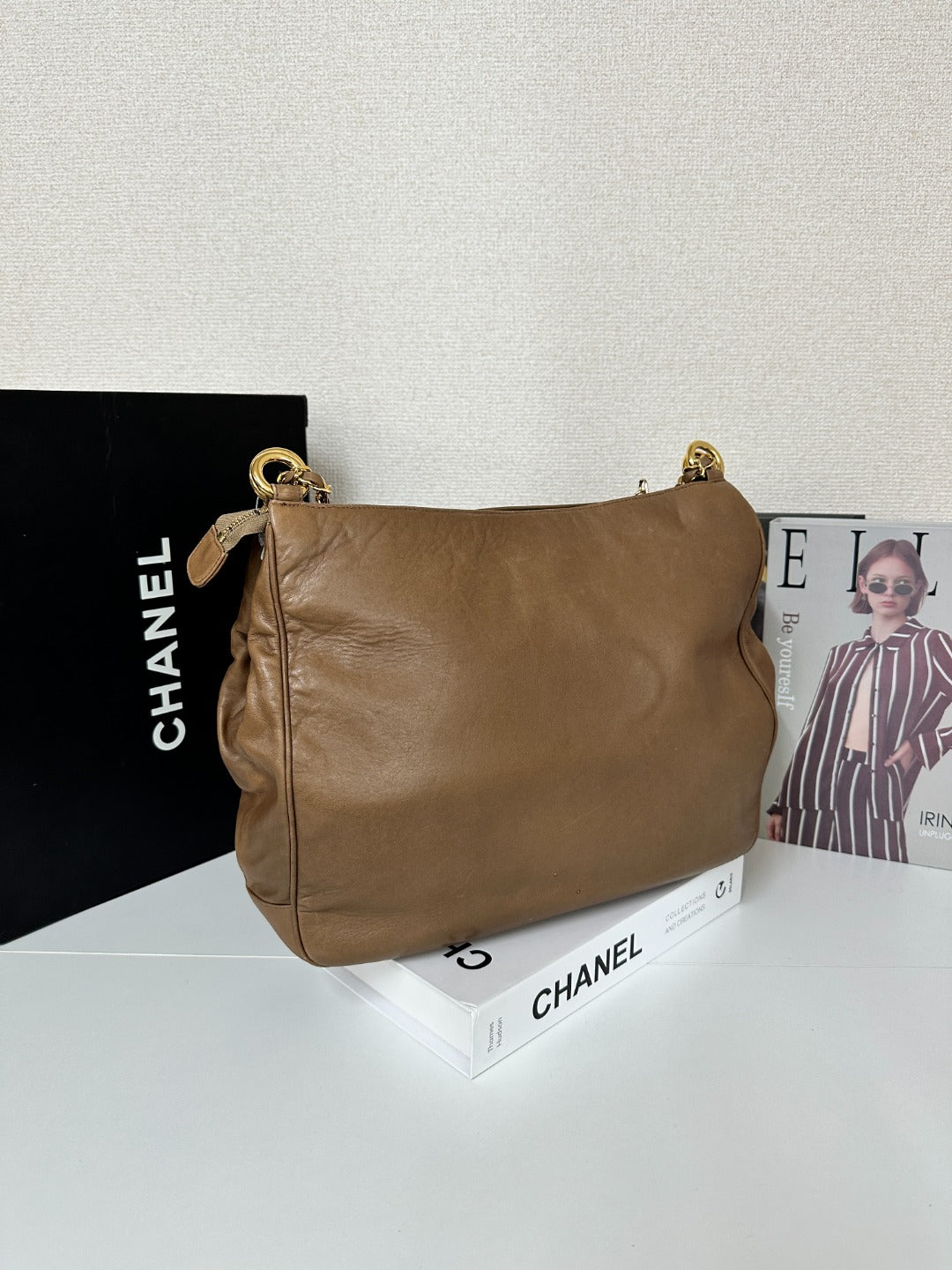 Chanel “Cocoa Milk” Shoulder Bag 🍫🥛 | Soft Lambskin Luxury for Every Day