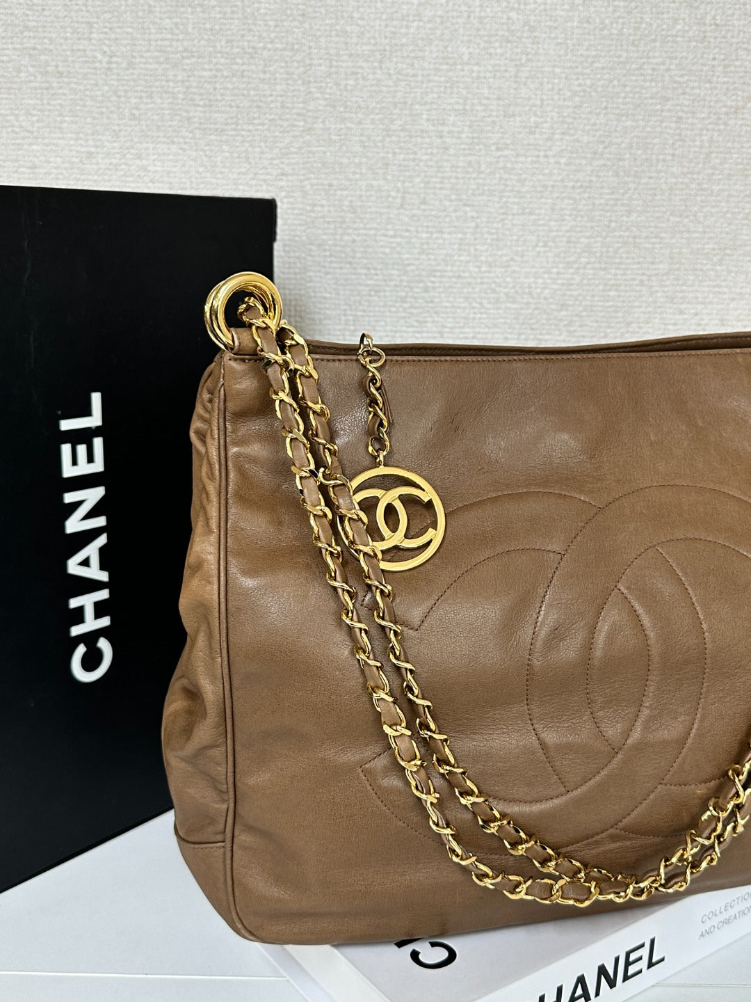 Chanel “Cocoa Milk” Shoulder Bag 🍫🥛 | Soft Lambskin Luxury for Every Day