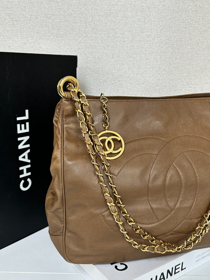 Chanel “Cocoa Milk” Shoulder Bag 🍫🥛 | Soft Lambskin Luxury for Every Day