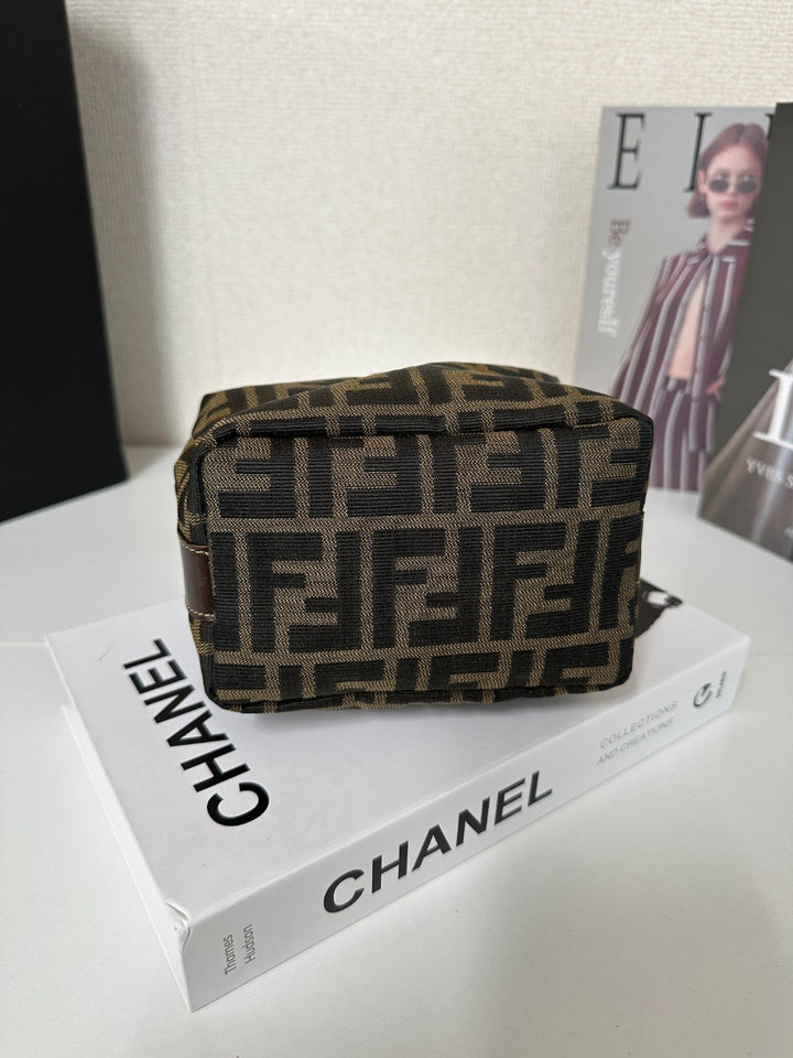 Fendi Mini Lunch Box Top Handle Bag ✨Iconic Shape × Compact &amp; Cute × Gold-Tone Hardware