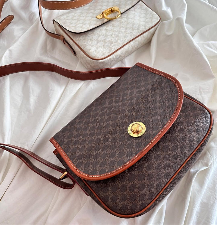 CELINE Monogram “Planet” Crossbody/Shoulder Bag｜Rare Monogram × Spacious Everyday Luxury ✨