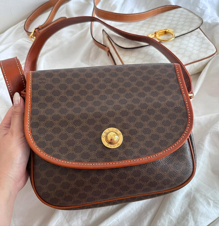 CELINE Monogram “Planet” Crossbody/Shoulder Bag｜Rare Monogram × Spacious Everyday Luxury ✨