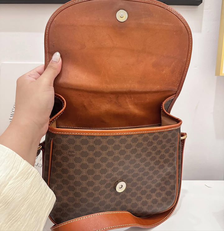 CELINE Monogram “Planet” Crossbody/Shoulder Bag｜Rare Monogram × Spacious Everyday Luxury ✨
