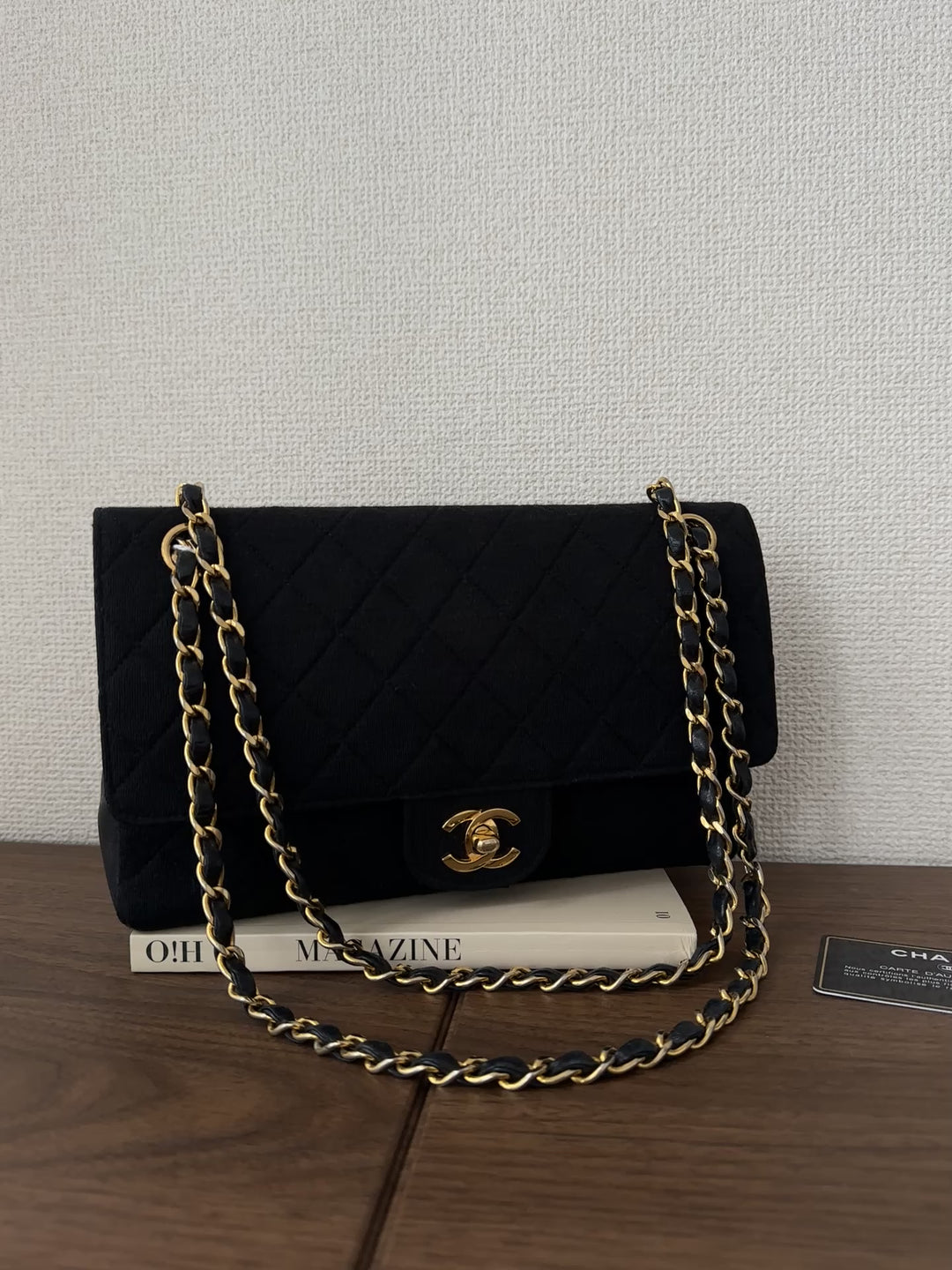 Chanel Velvet Classic Flap 25🖤 | The Iconic Touch of Parisian Elegance