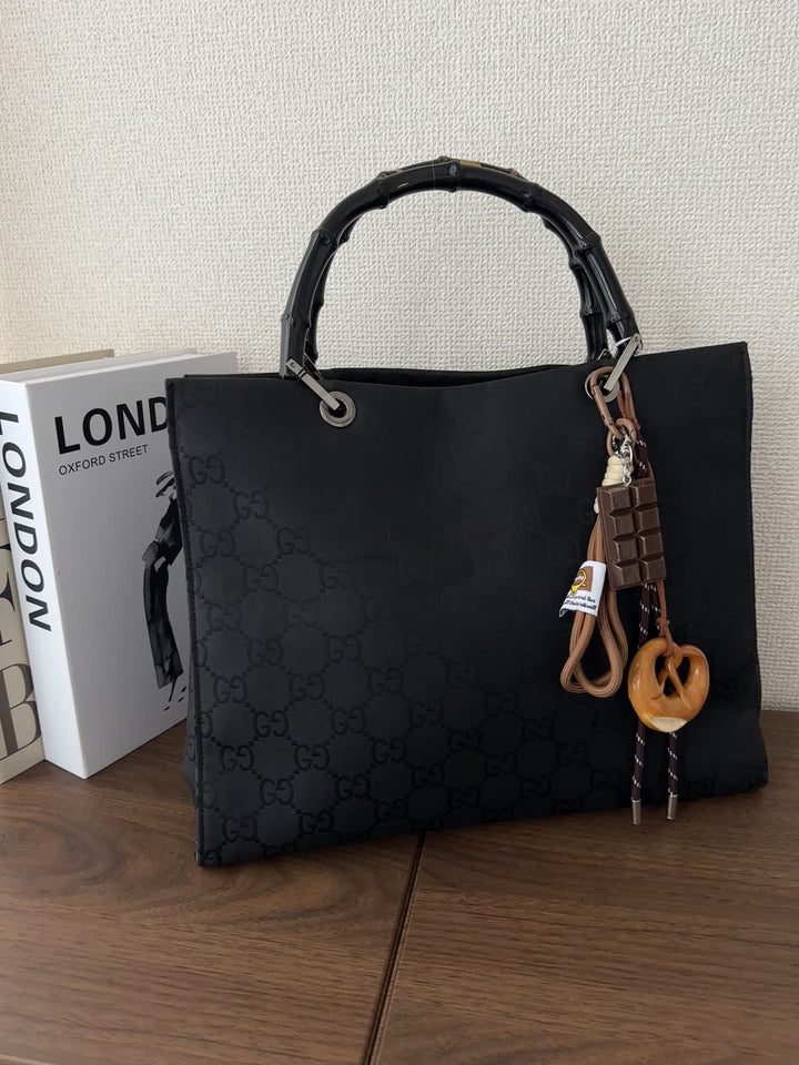 Gucci Bamboo Tote 🖤✨ Spacious A4 Carry-All