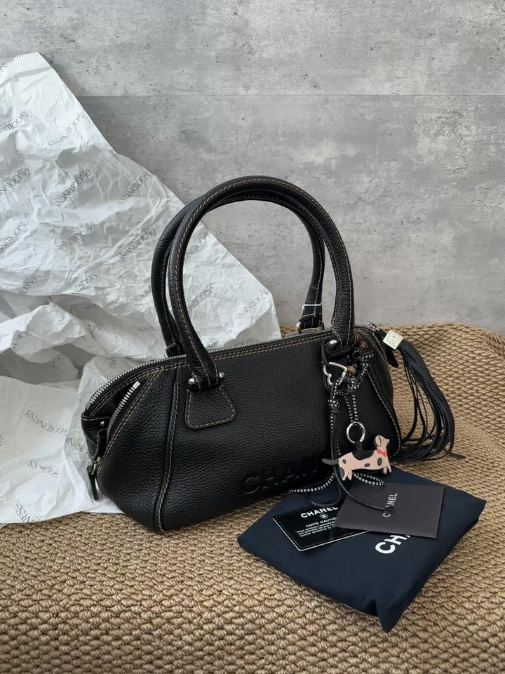 CHANEL Dice Tassel Hobo Bag 🎲🖤｜Y2K Classic in Full Set