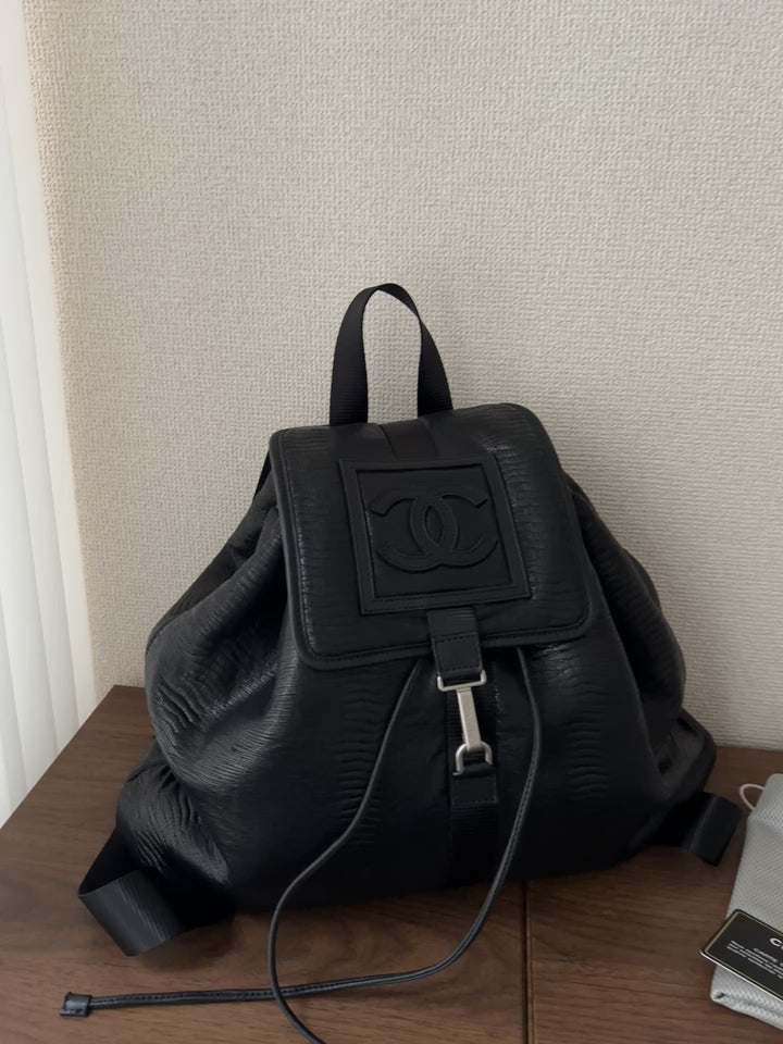 CHANEL “So Black” CC Nylon Backpack 🖤✨ Lightweight & Ultra-Rare Find