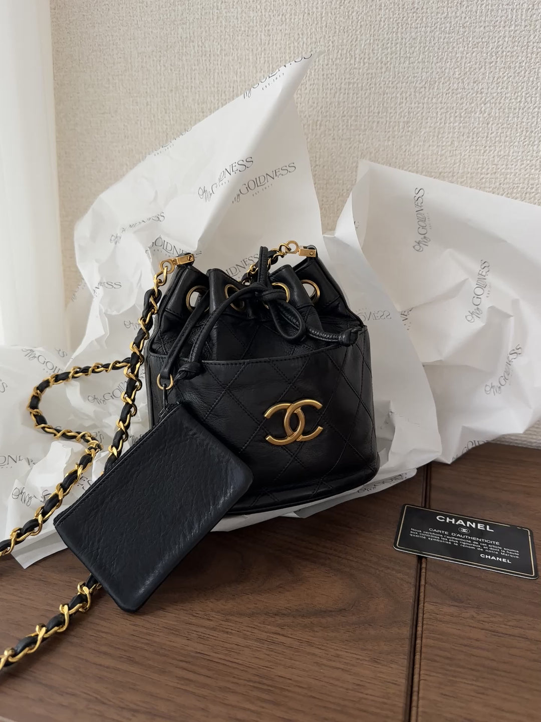 Chanel Mini Bucket Bag 🖤 | The Perfect Balance of Edge and Elegance