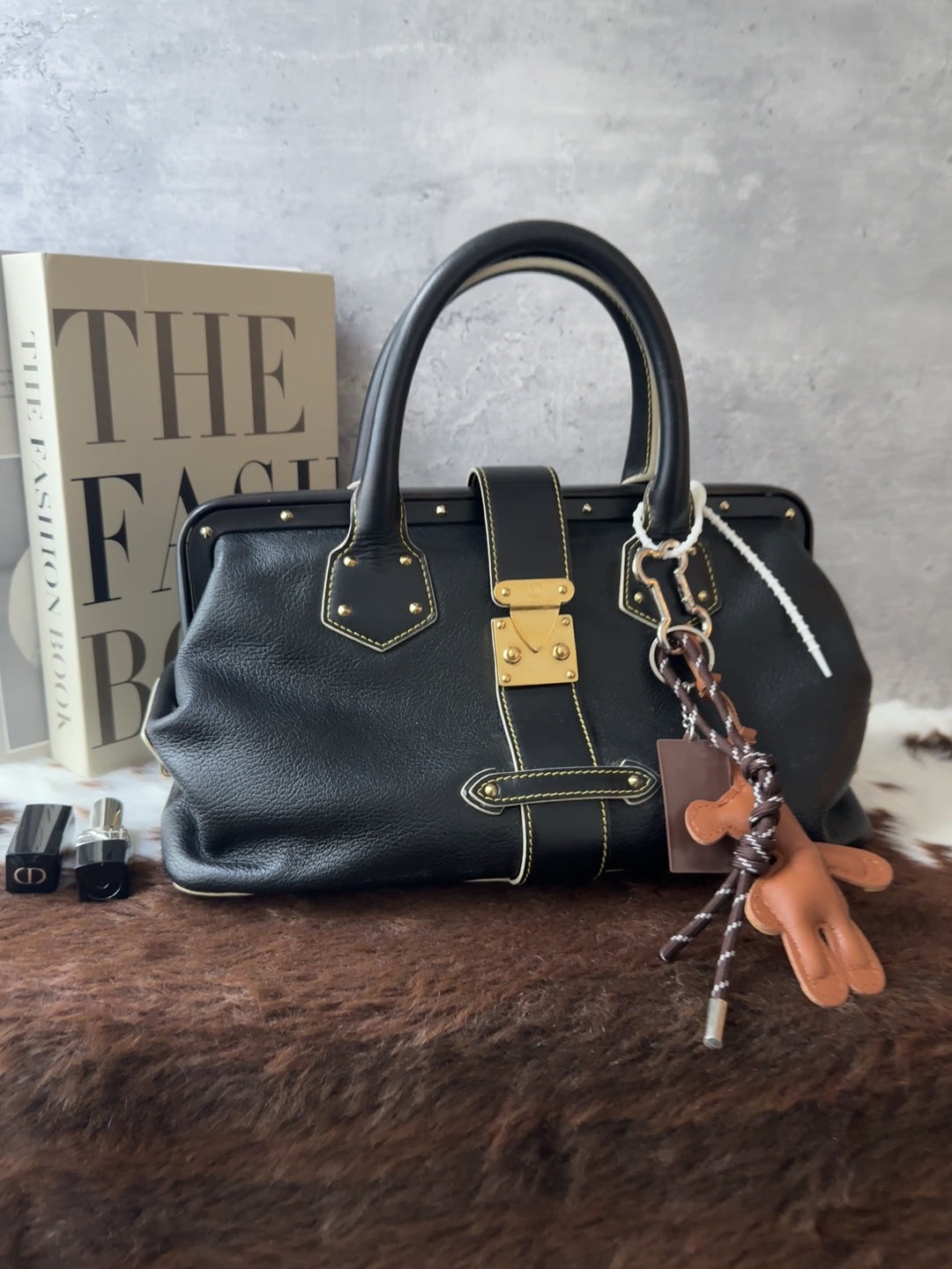 LOUIS VUITTON Suhali Doctor Bag 🖤✨｜Discontinued Luxury Leather Collection