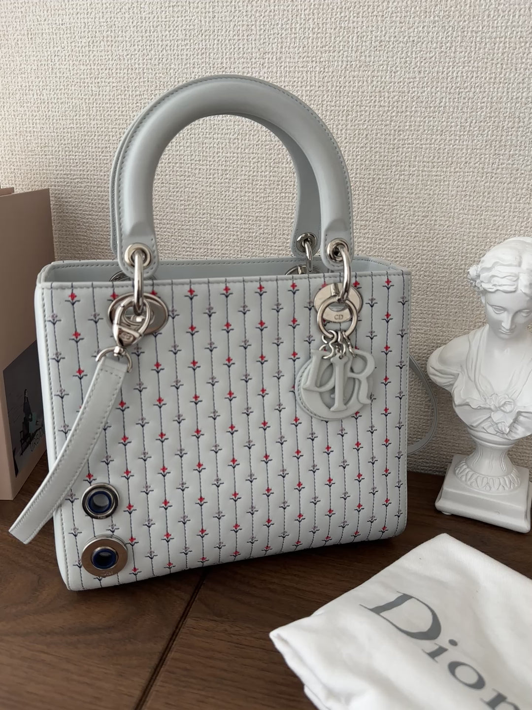 Dior Lady Dior Embroidered Limited Edition – Full Set 🤍✨