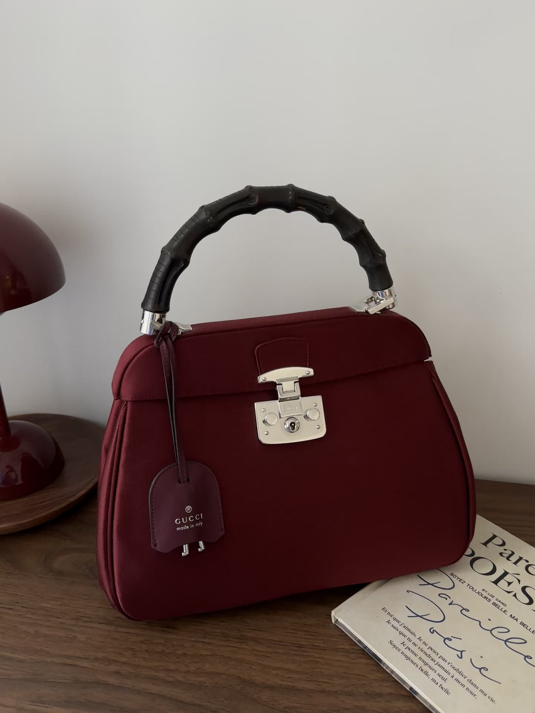 Gucci Bamboo Lock Bag ♥️ | Classic Elegance with a Modern Edge