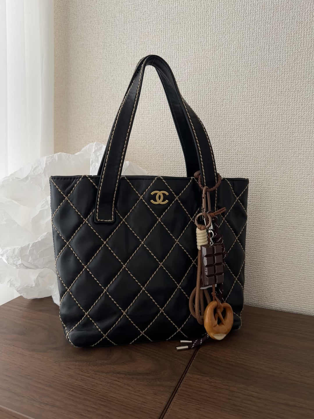 Chanel Vivian Tote 🖤✨ Elegant & Functional Classic