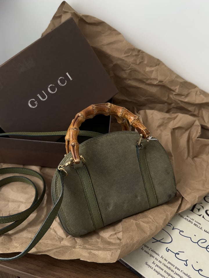 Gucci Mini Bamboo WOC 🌿 | A Heritage Mini Treasure
