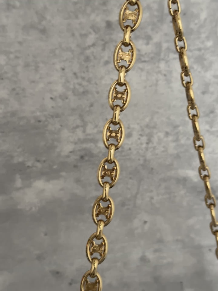 CELINE Vintage Crocodile Triomphe Envelope Bag 🐊💌 Ultra-Rare Collectible