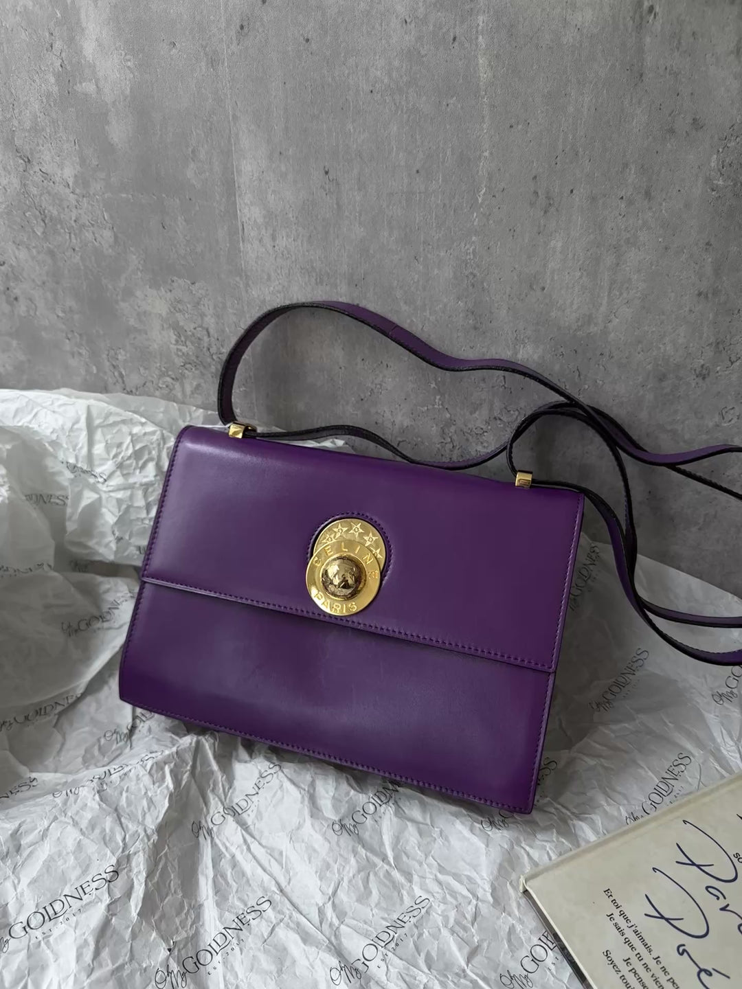 CELINE “Starball Series” Constance Bag – Ultra Rare Rotating Orb × Elegant Black & Gold
