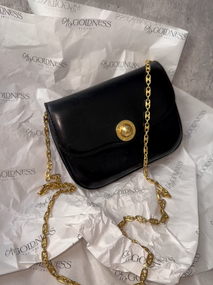CELINE Planet Series Triomphe Chain Bag – Detachable Orb Chain × 2-in-1 Accessory 🖤